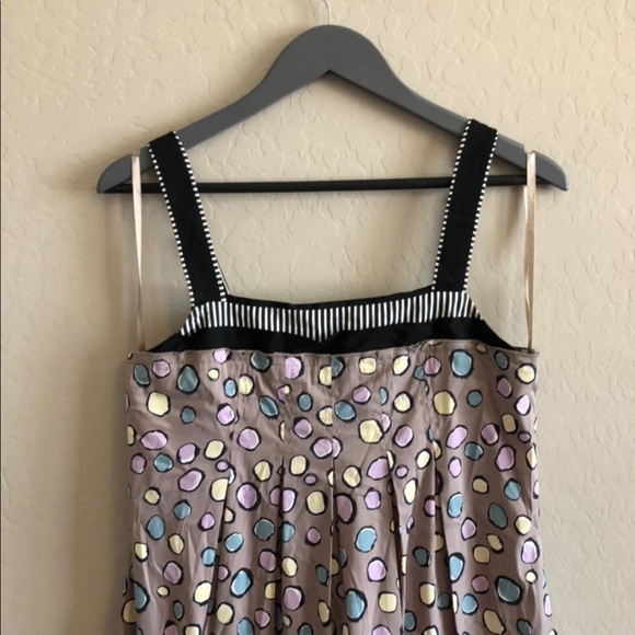 BCBGMAXAZRIA stripe and polka dot print dress - Picture 5 of 7